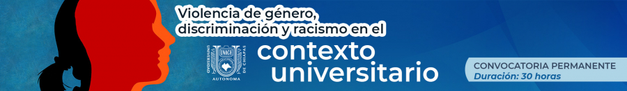 Curso en línea: Violencia de género, discriminación y racismo en el contexto universitario