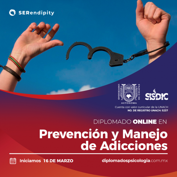 Diplomado Online Prevención y Manejo de Adicciones