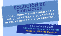 Conociendo y comprendiendo a mis compañeros y compañeras: Solución de Conflictos
