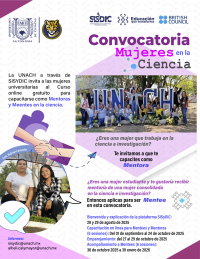 Convocatoria Mujeres en la Ciencia